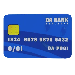 CREDIT CARD (WALLET) - DA HOOD / DAHOOD / DH