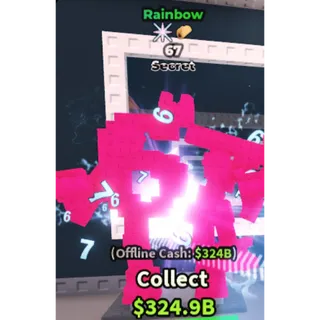 RAINBOW 67 (RANDOM) - STEAL A BRAINROT / SAB