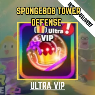 ULTRA VIP - SPONGEBOB TOWER DEFENSE / STD