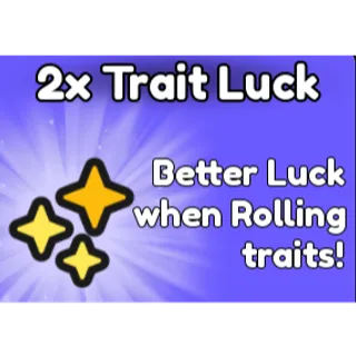 2X TRAIT LUCK / 2X TRAIT - SKIBIDI TOWER DEFENSE 499R