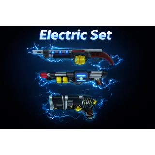 ELECTRIC  SET (REVOLVER, TACTICAL, DOUBLE BARREL) - DA HOOD / DAHOOD / DH