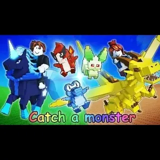 ALL 7 GAMEPASS - CATCH A MONSTER 3113R