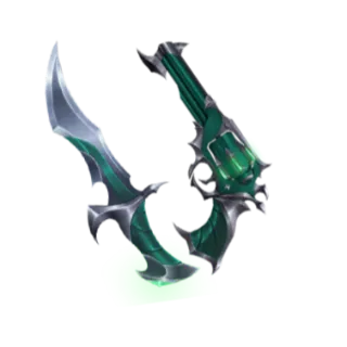 GREEN STRIFE SET (GUN AND KNIFE) - MURDERERS VS SHERIFFS DUELS / MVSD