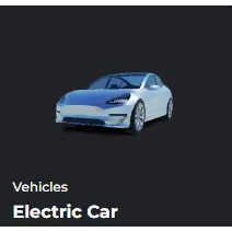 TESLA / ELECTRIC CAR - DA HOOD / DAHOOD / DH