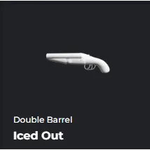 ICED OUT DB / ICED OUT DOUBLE BARREL - DA HOOD / DH / DAHOOD