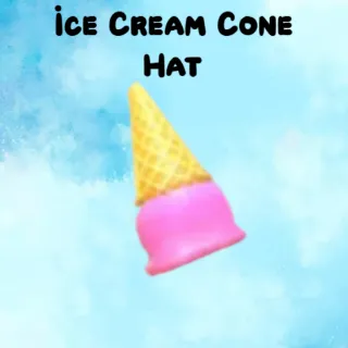 Ice Cream Cone Hat