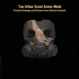 PSN Tan Urban Scout Mask