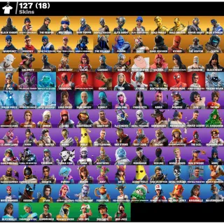 [PC/PSN/XBOX] 127 SKINS | FULL ACCESS | GOLD MIDAS | BLACK KNIGHT | NEO VERSA | STW FOUNDERS | PARAGON BANNER