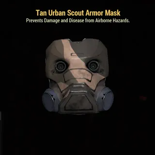 PSN Tan Urban Scout Mask