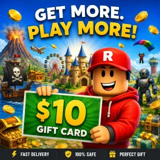 $10,00 RBL GIFT CARD GLOBAL