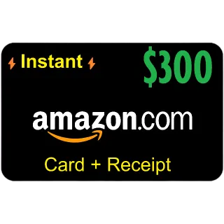 $300.00 USD Amazon.com Storable 1 hour delivery