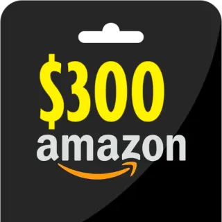 $300.00 USD Amazon.com 1 hour delivery