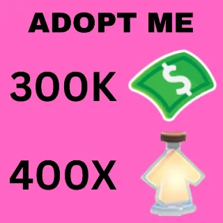 BUCKS AND AGE UP POTIONS  - ADOPT ME 