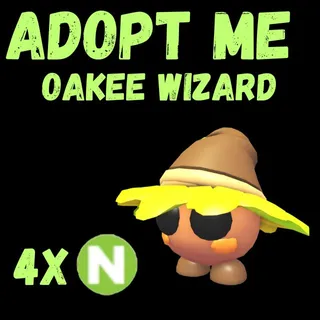 OAKEE WIZARD NEON 4X  - ADOPT ME 