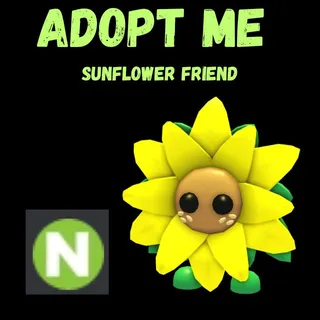 SUNFLOWER FRIEND NEON 1X - ADOPT ME 