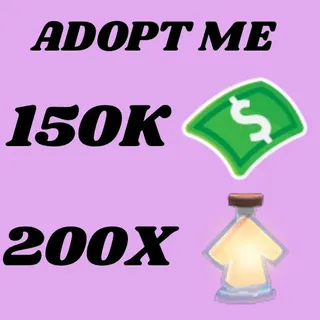 BUCKS AND AGE UP POTIONS - ADOPT ME 