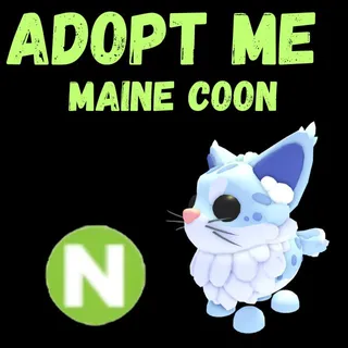 MAINE COON NEON 1X  - ADOPT ME 