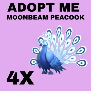 MOONBEAM PEACOCK 4X - ADOPT ME 