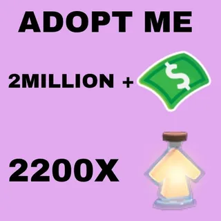 ALL IN ONE ACCOUNT  BUCKS AND AGE UP POTIONS - ADOPT ME 