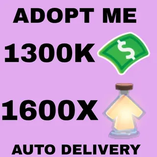 BUCKS AND AGE UP POTIONS - ADOPT ME 