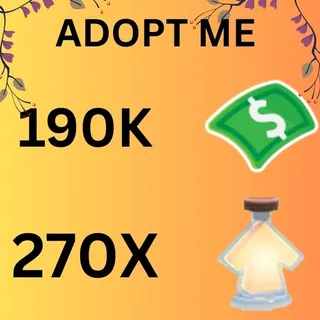 BUCKS AND AGE UP POTION - Adopt Me