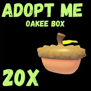 OAKEE BOX 20X - ADOPT ME 