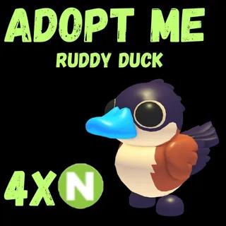 RUDDY DUCK  NEON 4X  - ADOPT ME 