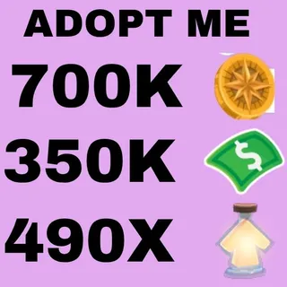 COMPASS COIN AND BUCKS AND AGE UP POTION - ADOPT ME 