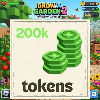 Trading tokens 200k - GROW A GARDEN 2