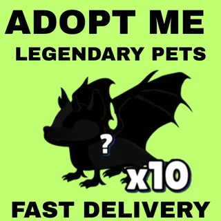RANDOM LEGENDARY PETS 10X - ADOPT ME 