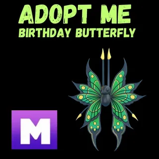 MEGA BIRTHDAY BUTTERFLY 2025 - ADOPT ME 