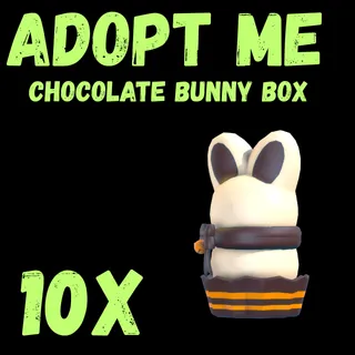 Chocolate bunny box 10x - ADOPT ME 