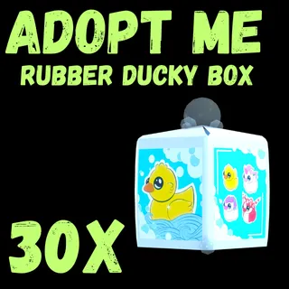 Rubber ducky box 30x - ADOPT ME 