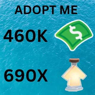 BUCKS AND AGE UP POTION - Adopt Me