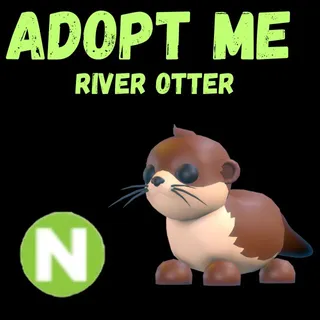 RIVER OTTER NEON 1X  - ADOPT ME 