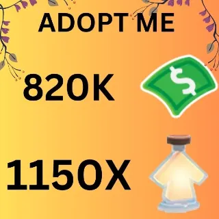 BUCKS AND AGE UP POTION - Adopt Me