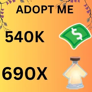 BUCKS AND AGE UP POTION - Adopt Me