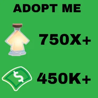 BUCKS AND AGE UP POTIONS - ADOPT ME 