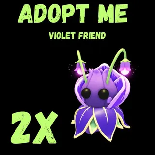 VIOLET FRIEND 2X - ADOPT ME 