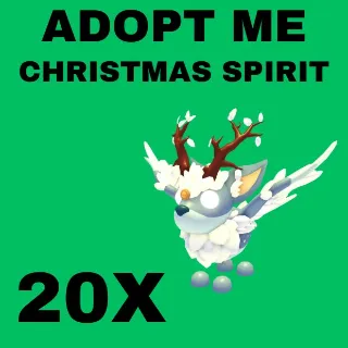 CHRISTMAS SPIRIT 20X - ADOPT ME 