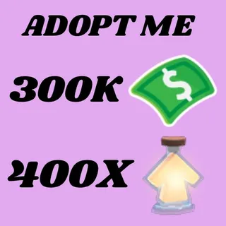 BUCKS AND AGE UP POTIONS - ADOPT ME 