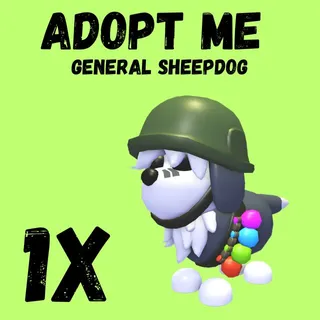GENERAL SHEEPDOG 1X - ADOPT ME 