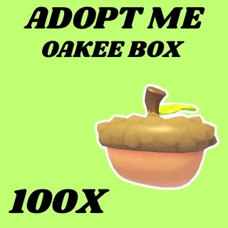 OAKEE BOX 100X - ADOPT ME 