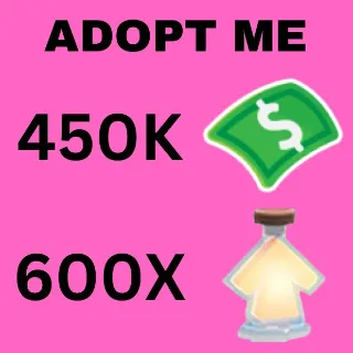 BUCKS AND AGE UP POTIONS  - ADOPT ME 