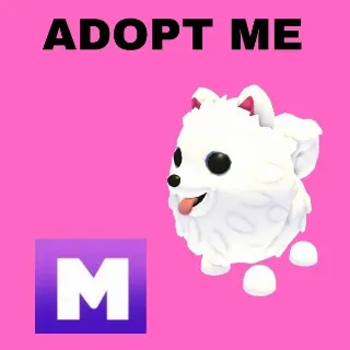 SAMOYED 1X MEGA  - ADOPT ME 