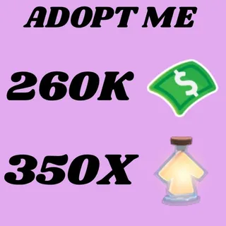 BUCKS AND AGE UP POTIONS  - ADOPT ME 