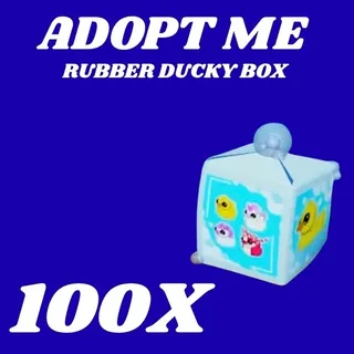 RUBBER DUCKY BOX 100X - ADOPT ME 