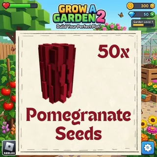 Pomegranate Seed 50x - GROW A GARDEN 2 