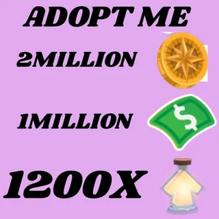 COMPASS COIN AND BUCKS AND AGE UP POTION - ADOPT ME 