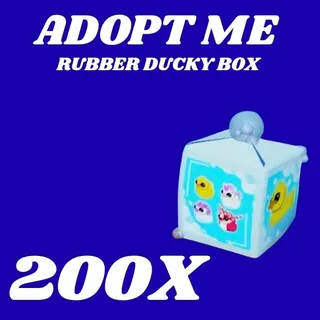 RUBBER DUCKY BOX 200X - ADOPT ME 